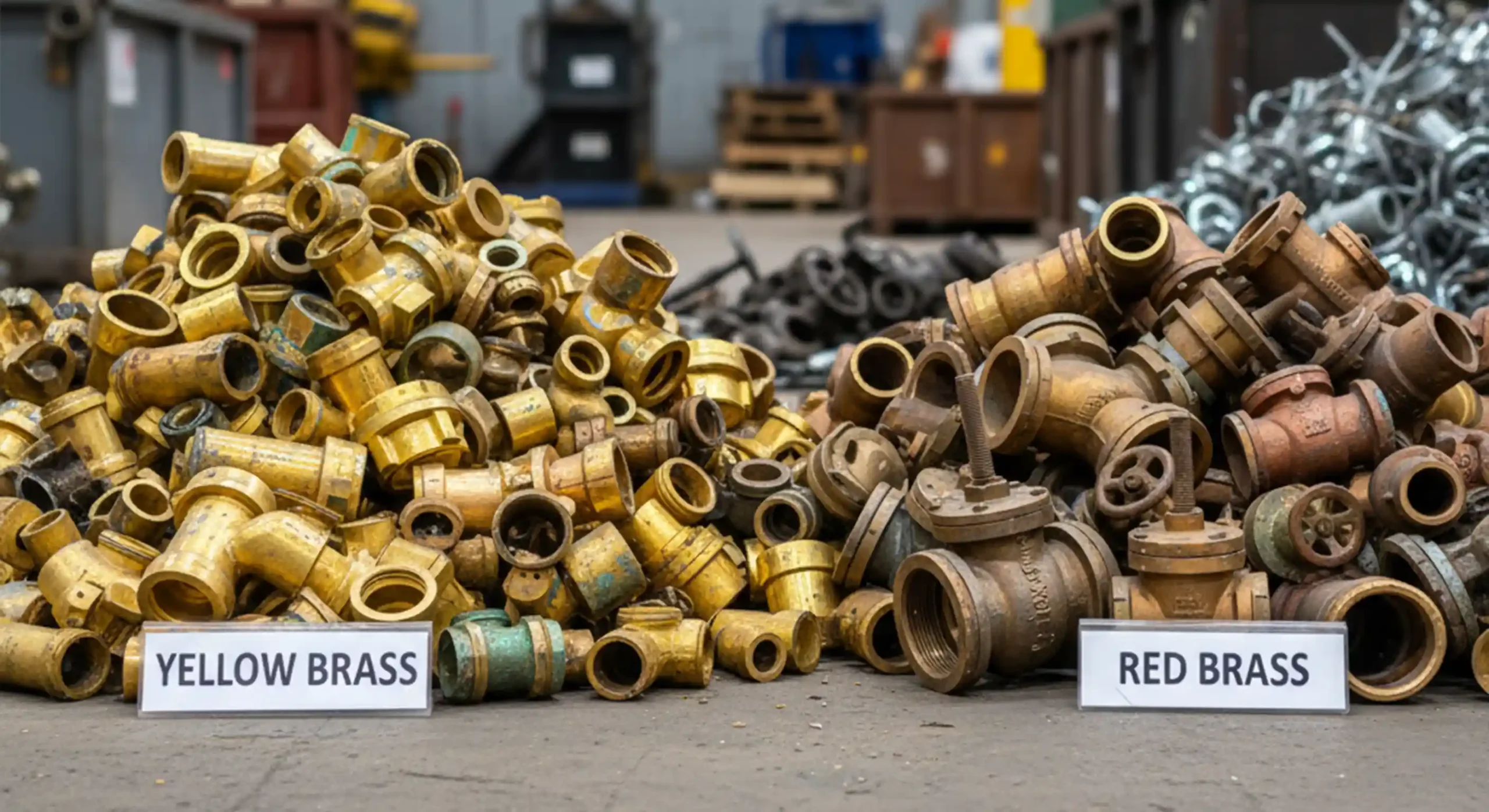 مقایسه ضایعات برنج زرد و ضایعات برنج قرمز خریداری شده توسط ضایعات حامد.