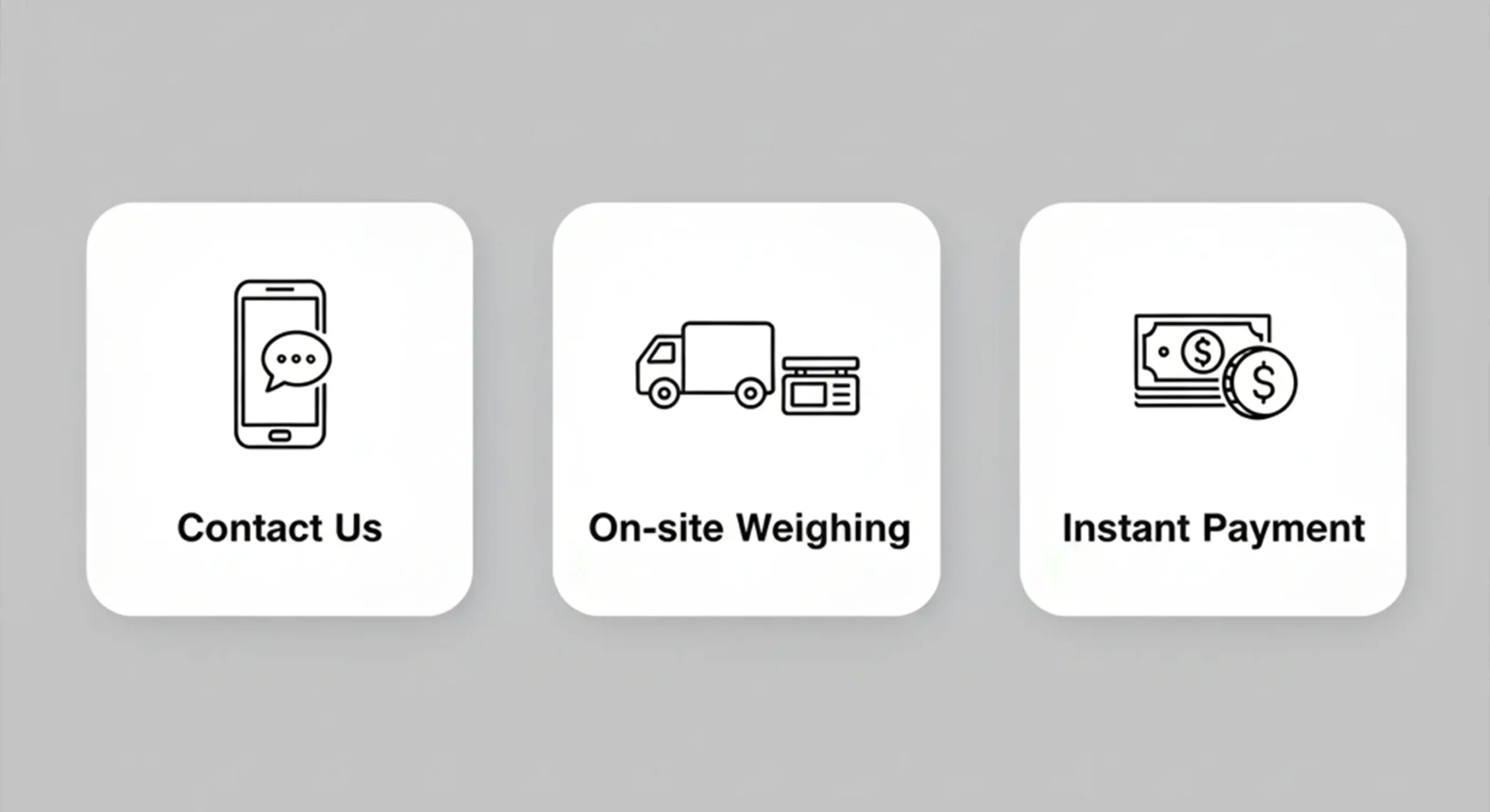 فرآیند ۳ مرحله‌ای ساده فروش ضایعات آلومینیوم به ضایعات حامد.